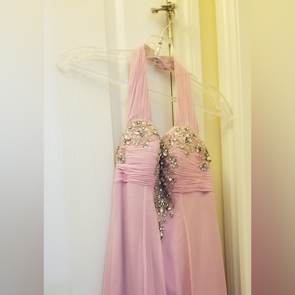 Basix II 100% Silk Long Evening Gown. - Picture 5 of 7